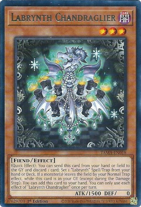 Image for Labrynth Chandraglier (TAMA-EN018) (TAMA) - YuGiOh