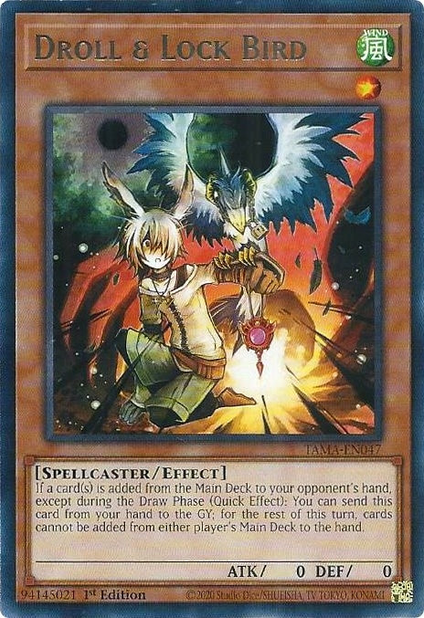 Image for Droll & Lock Bird (TAMA-EN047) (TAMA) - YuGiOh