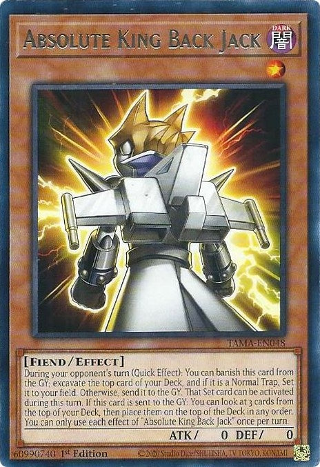 Image for Absolute King Back Jack (TAMA-EN048) (TAMA) - YuGiOh