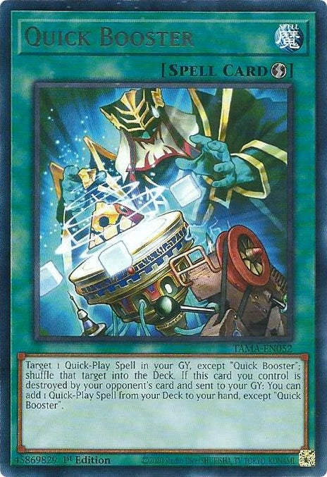 Image for Quick Booster (TAMA-EN052) (TAMA) - YuGiOh