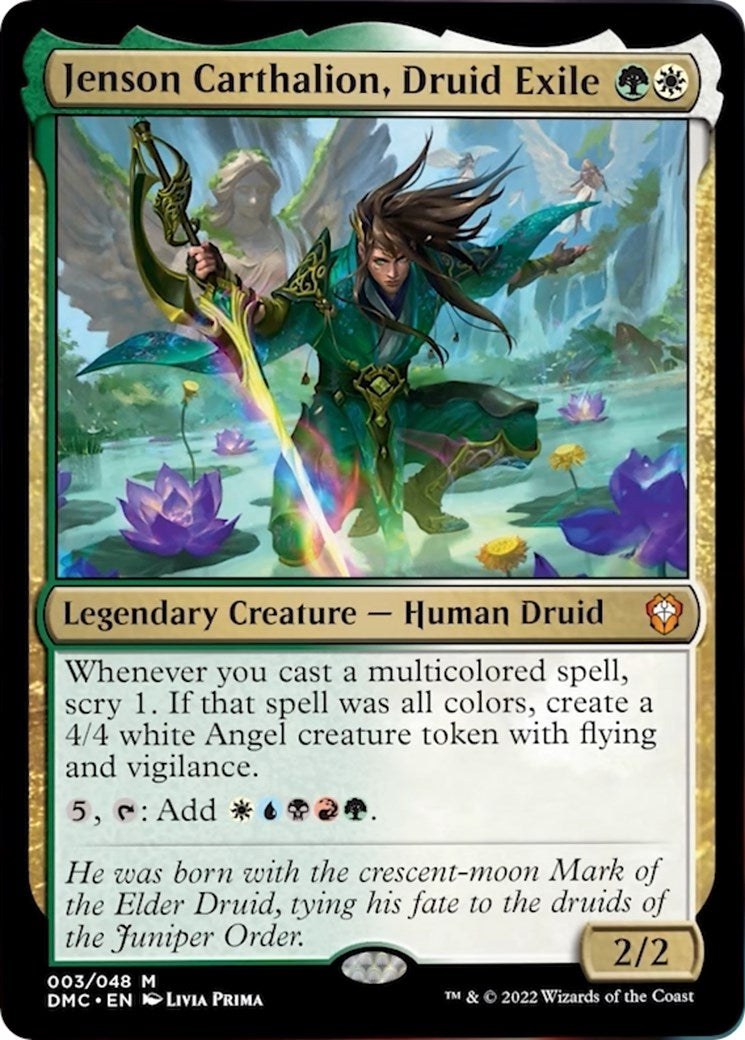 Image for Jenson Carthalion, Druid Exile (3) (Dominaria United) - Magic: The Gathering