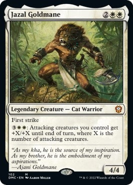 Image for Jazal Goldmane (102) (Dominaria United) - Magic: The Gathering