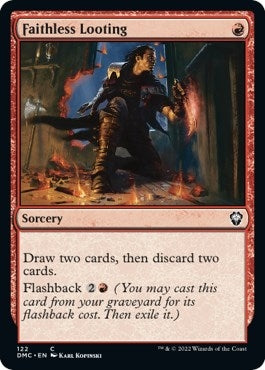 Image for Faithless Looting (122) (Dominaria United) - Magic: The Gathering