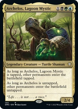 Image for Archelos, Lagoon Mystic (140) (Dominaria United) - Magic: The Gathering