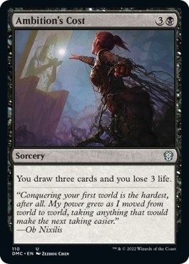 Image for Ambition's Cost (110) (Dominaria United) - Magic: The Gathering