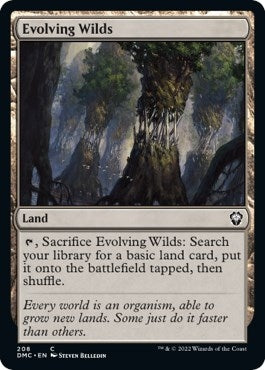Image for Evolving Wilds (208) (Dominaria United) - Magic: The Gathering