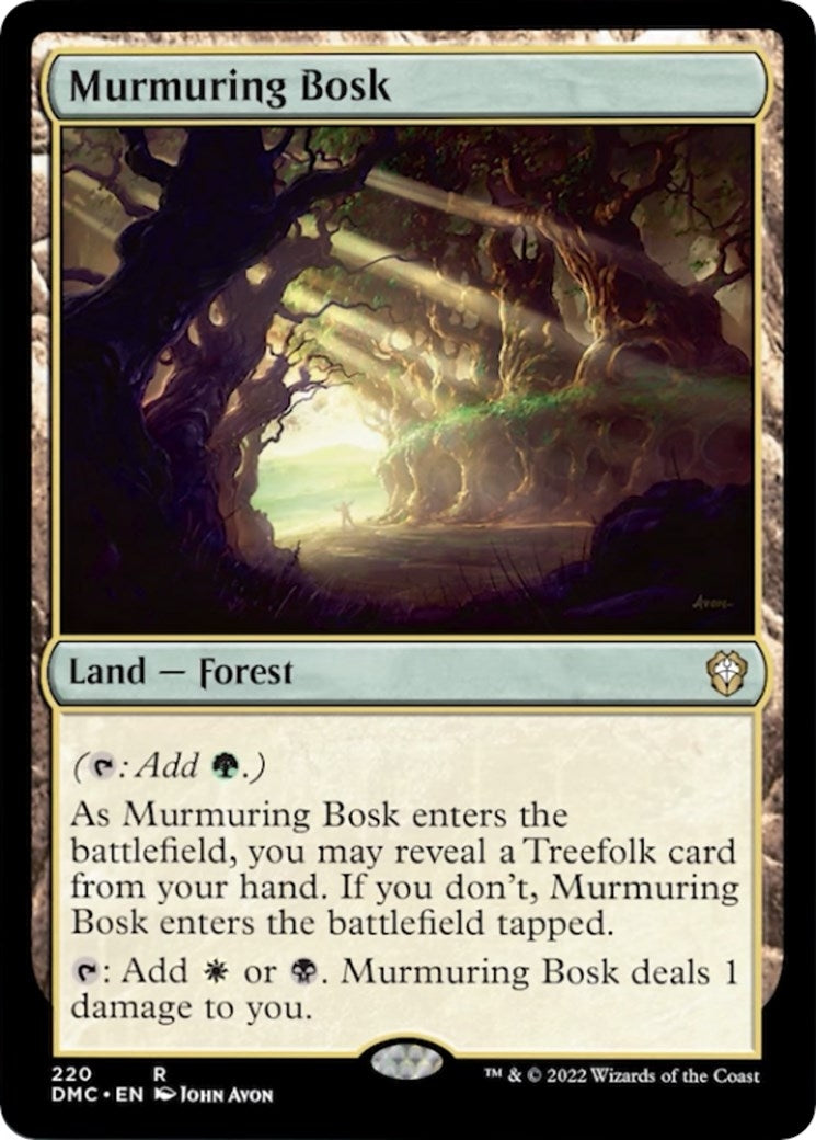 Image for Murmuring Bosk (220) (Dominaria United) - Magic: The Gathering