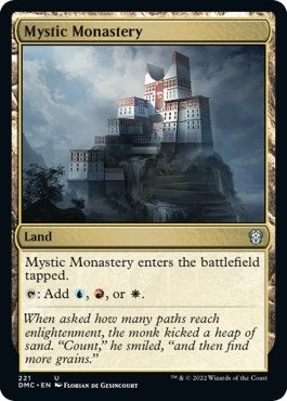Image for Mystic Monastery (221) (Dominaria United) - Magic: The Gathering