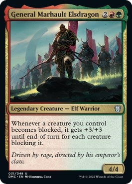 Image for General Marhault Elsdragon (31) (Dominaria United) - Magic: The Gathering