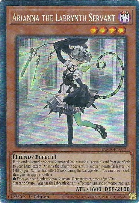 Arianna the Labrynth Servant (CR) (TAMA-EN017) (TAMA)