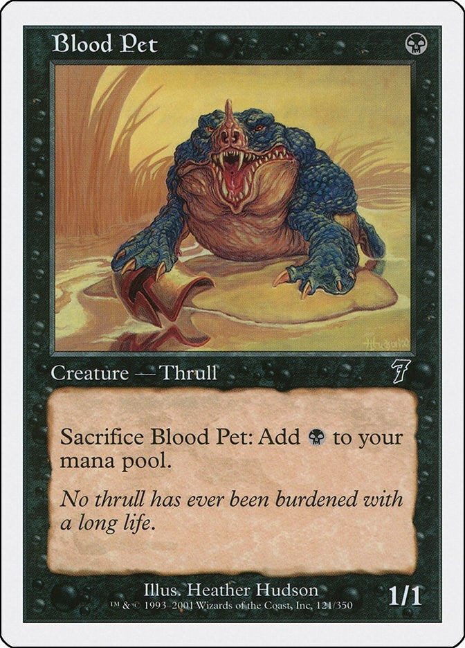 Image for Blood Pet (121) (7th Edition) - Magic: The Gathering