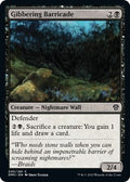 Image for Gibbering Barricade (95) (Dominaria United) - Magic: The Gathering