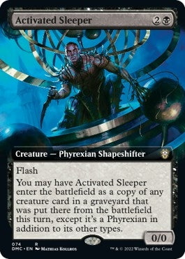 Image for Activated Sleeper (Extended Art) (74) (Dominaria United) - Magic: The Gathering