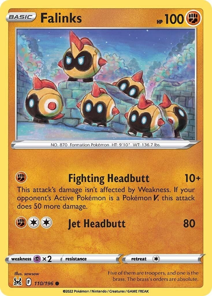 Image for Falinks (110/196) (SWSH11) - Pokemon