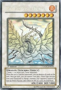 Black Rose Dragon (Ghost Rare) (CSOC-EN039) (CSOC)
