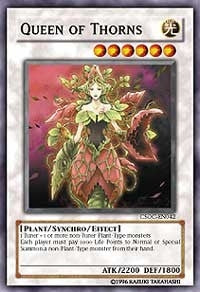 Image for Queen of Thorns (CSOC-EN042) (CSOC) - YuGiOh