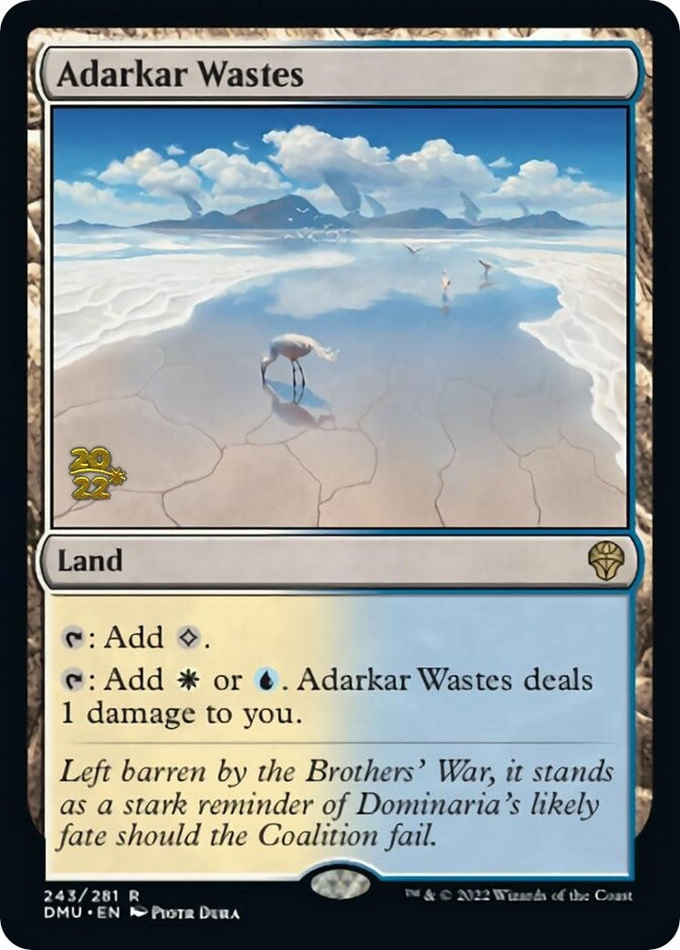 Image for Adarkar Wastes (243) (Prerelease Cards) - Magic: The Gathering