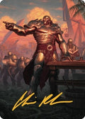 Image for Karn, Living Legacy Art Card (1/81) (Gold-Stamped Signature) (1) (Dominaria United) - Magic: The Gathering