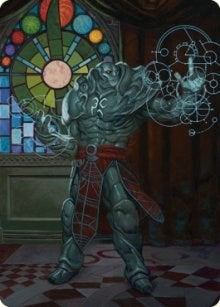Image for Karn, Living Legacy Art Card (2/81) (2) (Dominaria United) - Magic: The Gathering