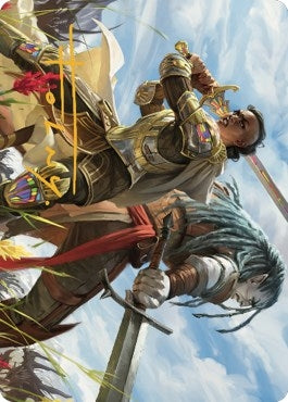Image for Join Forces Art Card (Gold-Stamped Signature) (9) (Dominaria United) - Magic: The Gathering