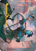 Image for Haughty Djinn Art Card (Gold-Stamped Signature) (15) (Dominaria United) - Magic: The Gathering