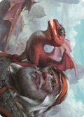 Image for Dragon Whelp Art Card (29) (Dominaria United) - Magic: The Gathering