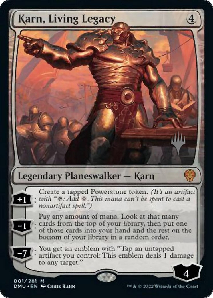 Image for Karn, Living Legacy (1) (Dominaria United) - Magic: The Gathering
