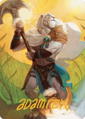Image for Ajani, Sleeper Agent Art Card (Gold-Stamped Signature) (42) (Dominaria United) - Magic: The Gathering