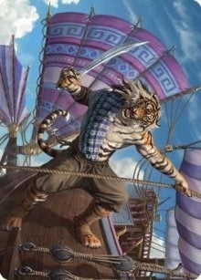 Image for Jedit Ojanen, Mercenary Art Card (48) (Dominaria United) - Magic: The Gathering
