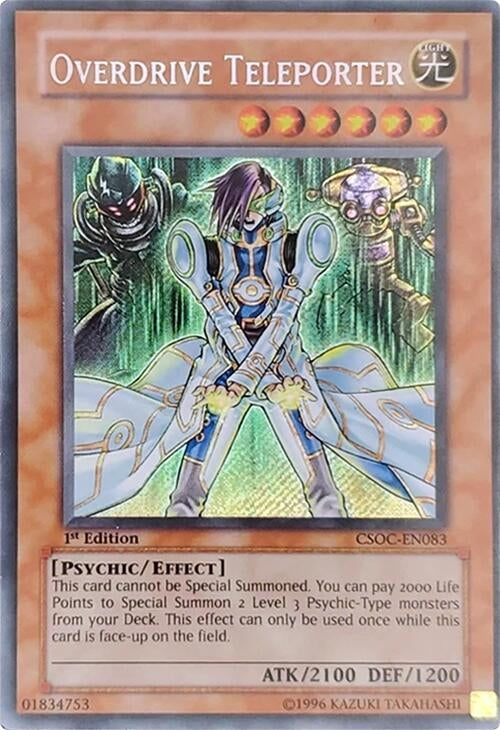 Image for Overdrive Teleporter (CSOC-EN083) (CSOC) - YuGiOh