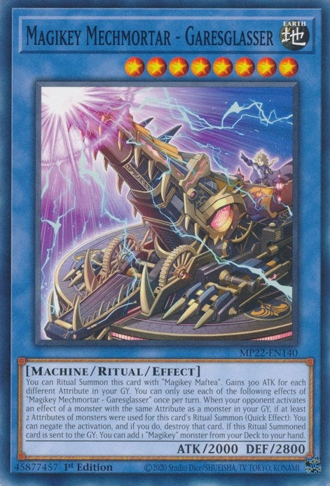 Image for Magikey Mechmortar - Garesglasser (MP22-EN140) (MP22) - YuGiOh