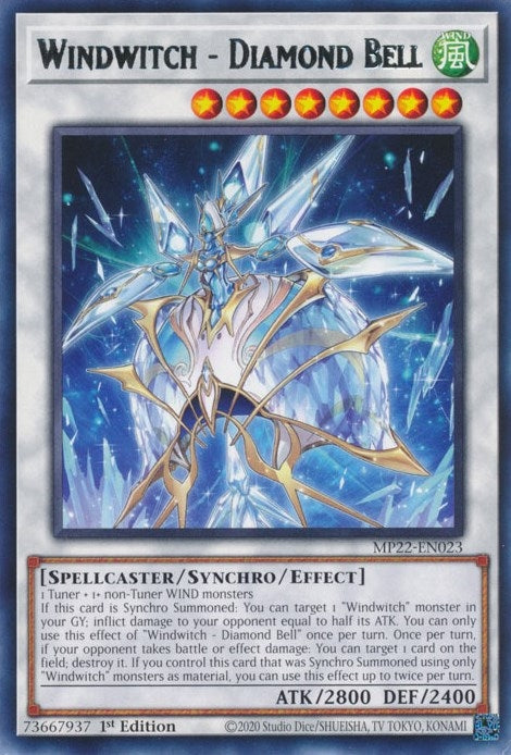 Image for Windwitch - Diamond Bell (MP22-EN023) (MP22) - YuGiOh