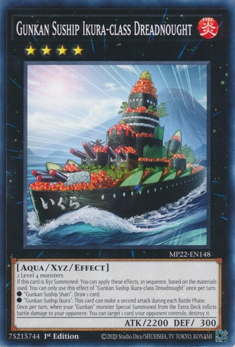 Image for Gunkan Suship Ikura-class Dreadnought (MP22-EN148) (MP22) - YuGiOh