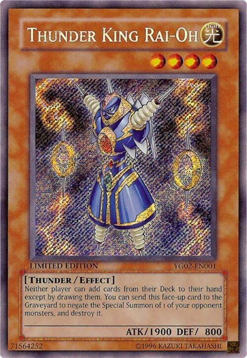 Image for Thunder King Rai-Oh (YG02-EN001) - YuGiOh