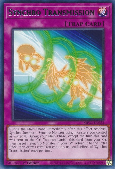 Image for Synchro Transmission (MP22-EN053) (MP22) - YuGiOh