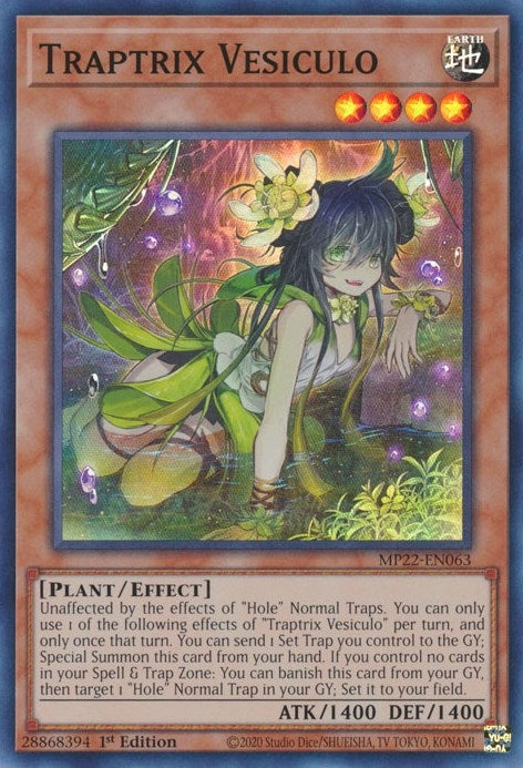 Image for Traptrix Vesiculo (MP22-EN063) (MP22) - YuGiOh