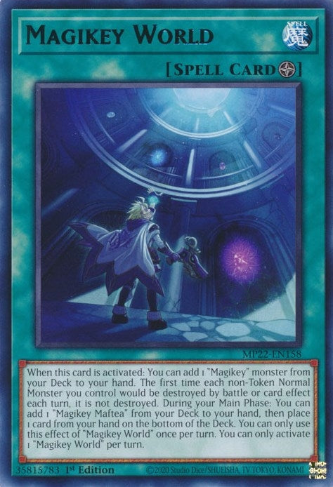 Image for Magikey World (MP22-EN158) (MP22) - YuGiOh