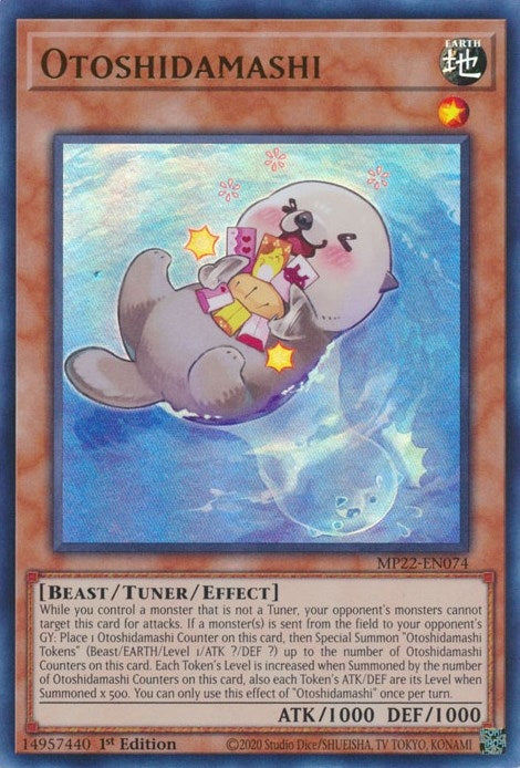 Image for Otoshidamashi (MP22-EN074) (MP22) - YuGiOh