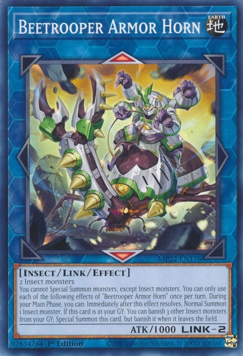 Image for Beetrooper Armor Horn (MP22-EN176) (MP22) - YuGiOh