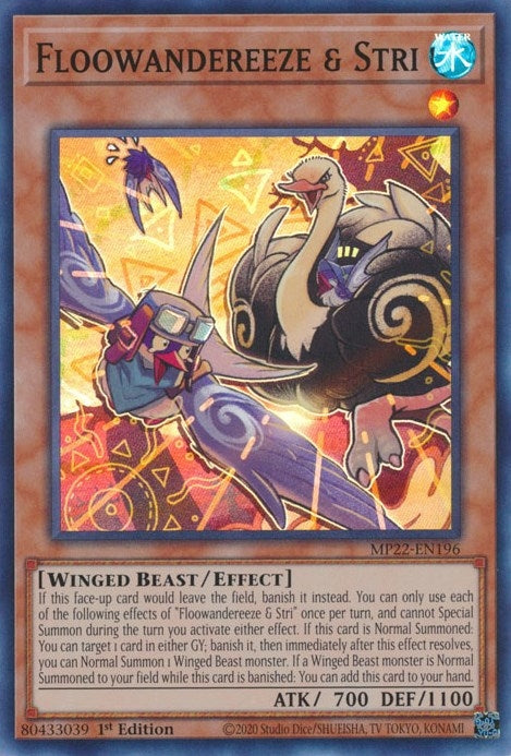 Image for Floowandereeze & Stri (MP22-EN196) (MP22) - YuGiOh