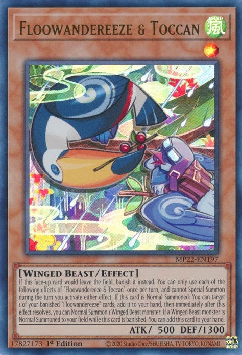 Image for Floowandereeze & Toccan (MP22-EN197) (MP22) - YuGiOh