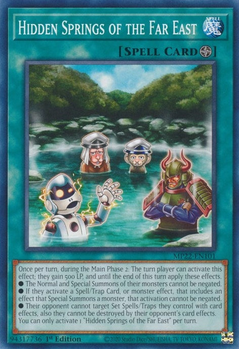 Image for Hidden Springs of the Far East (MP22-EN101) (MP22) - YuGiOh