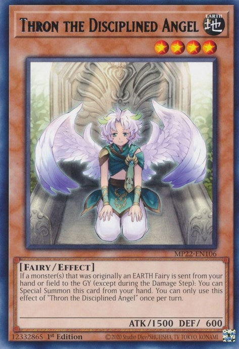 Image for Thron the Disciplined Angel (MP22-EN106) (MP22) - YuGiOh