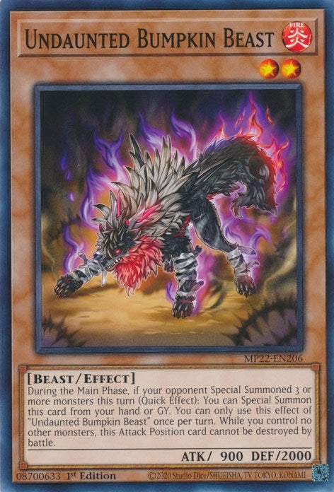 Image for Undaunted Bumpkin Beast (MP22-EN206) (MP22) - YuGiOh