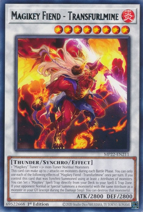 Image for Magikey Fiend - Transfurlmine (MP22-EN211) (MP22) - YuGiOh