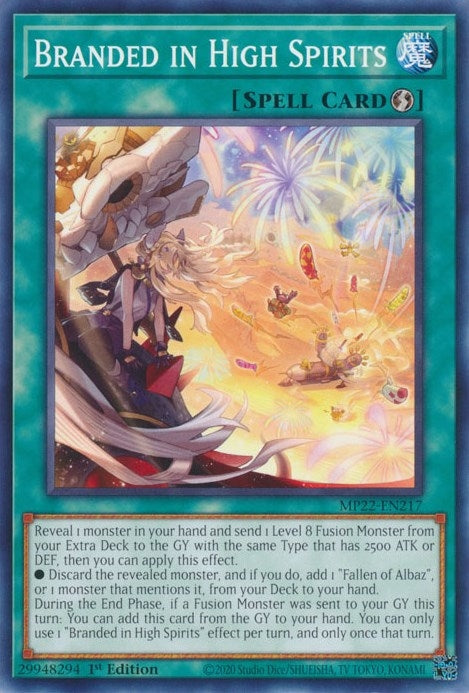 Image for Branded in High Spirits (MP22-EN217) (MP22) - YuGiOh