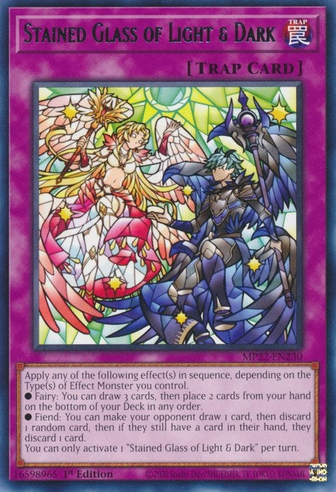 Image for Stained Glass of Light & Dark (MP22-EN230) (MP22) - YuGiOh