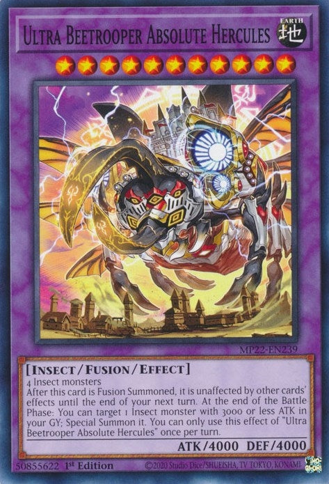 Image for Ultra Beetrooper Absolute Hercules (MP22-EN239) (MP22) - YuGiOh