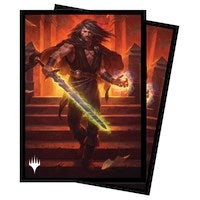 Image for Dominaria United Jared Carthalion Standard Deck Protector sleeves for Magic (100-Pack) - Card Sleeves