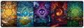 Image for Dominaria United Stained Glass Land Medley Playmat for Magic: The Gathering (8ft) - Playmats